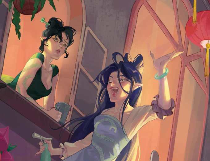Woohooooooo it's out !!!! Here is a preview of my piece  