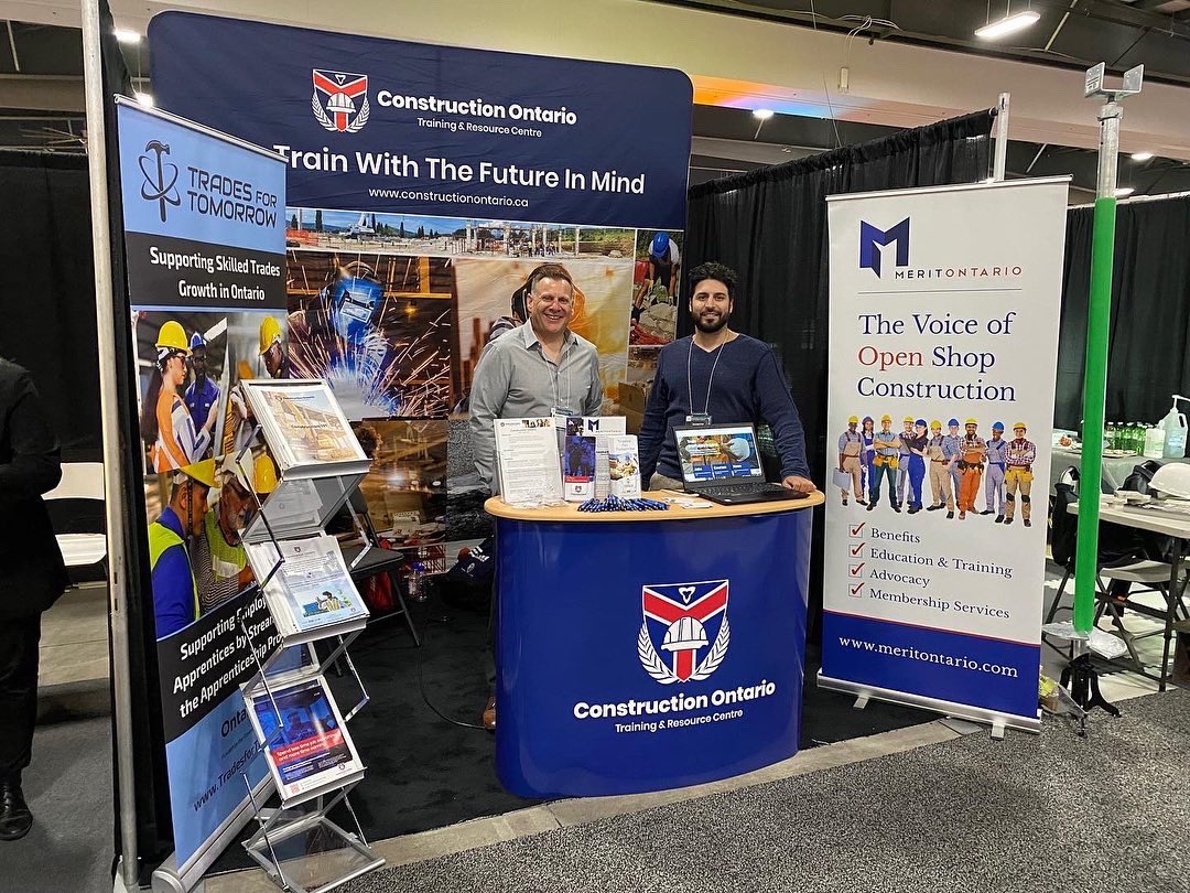 Merit4Training's tweet photo. Our team members Scott, Lucas, Colin and Joe at the Ottawa Fall Home Show this weekend! Come say hi π
@MeritOntario @Trades4Tmrw
#OttawaFallHomeShow https://t.co/VeWASy0CSj