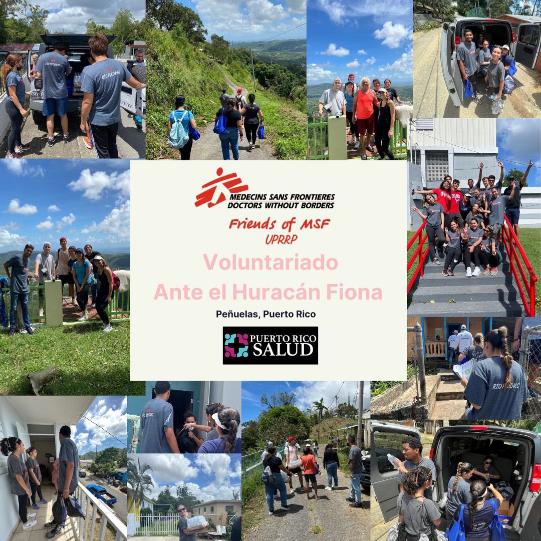 FriendsMSFuprrp's tweet photo. Este pasado 22 de septiembre dimos el viaje a 📍Peñuelas junto a @puertoricosalud para ayudar a comunidades necesitadas con el impacto del #huracánFiona. Fuimos a los barrios Santo Domingo, La Moca y Barrial brindando suministros y ayuda a personas en casas marginadas. 🩺🤝 https://t.co/q6veTPcvcu