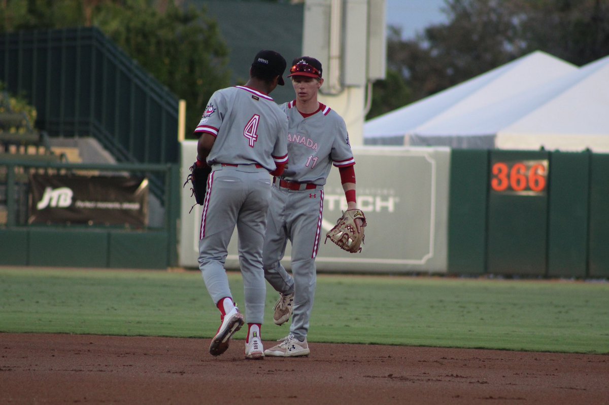 Can’t thank @BaseballCANJNT enough for the opportunity to wear the Canadian uniform. 🇨🇦🇨🇦