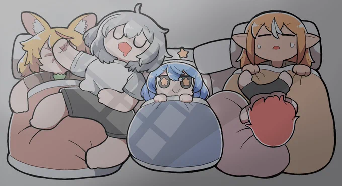 寝起きから今日もかわいいすいちゃん#miko_Art #ほしまちぎゃらりー  #ノエラート #しらぬえ #絵まる 
