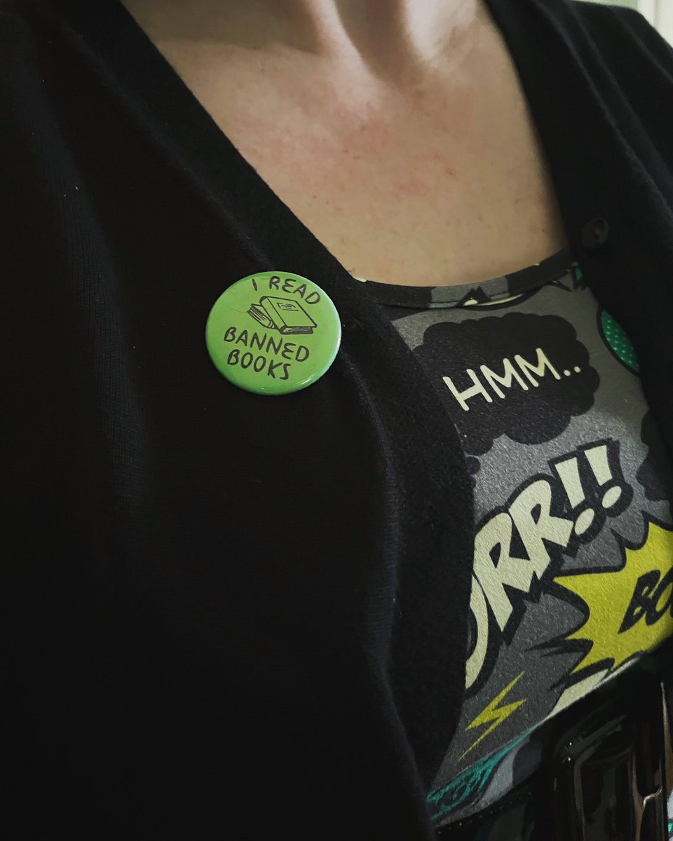 Friday #flair! #bannedbooksweek