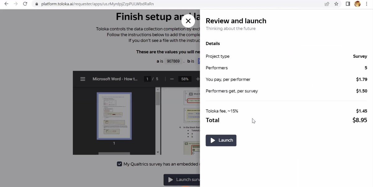 byrd_nick's tweet photo. My #IIOR2022 ended well with @lenajbrandt
- showing us how easy it is to launch a survey to non-WEIRD nations with @TolokaAI's new participant recruitment tool
- announcing a data quality collab. with @cloudresearch
- revealing seed grant opportunities
https://t.co/Vbf0QCBLpr https://t.co/6HYQUx0Icr