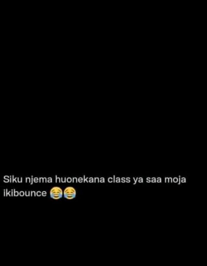 Kama ni daro ya chem😂😂