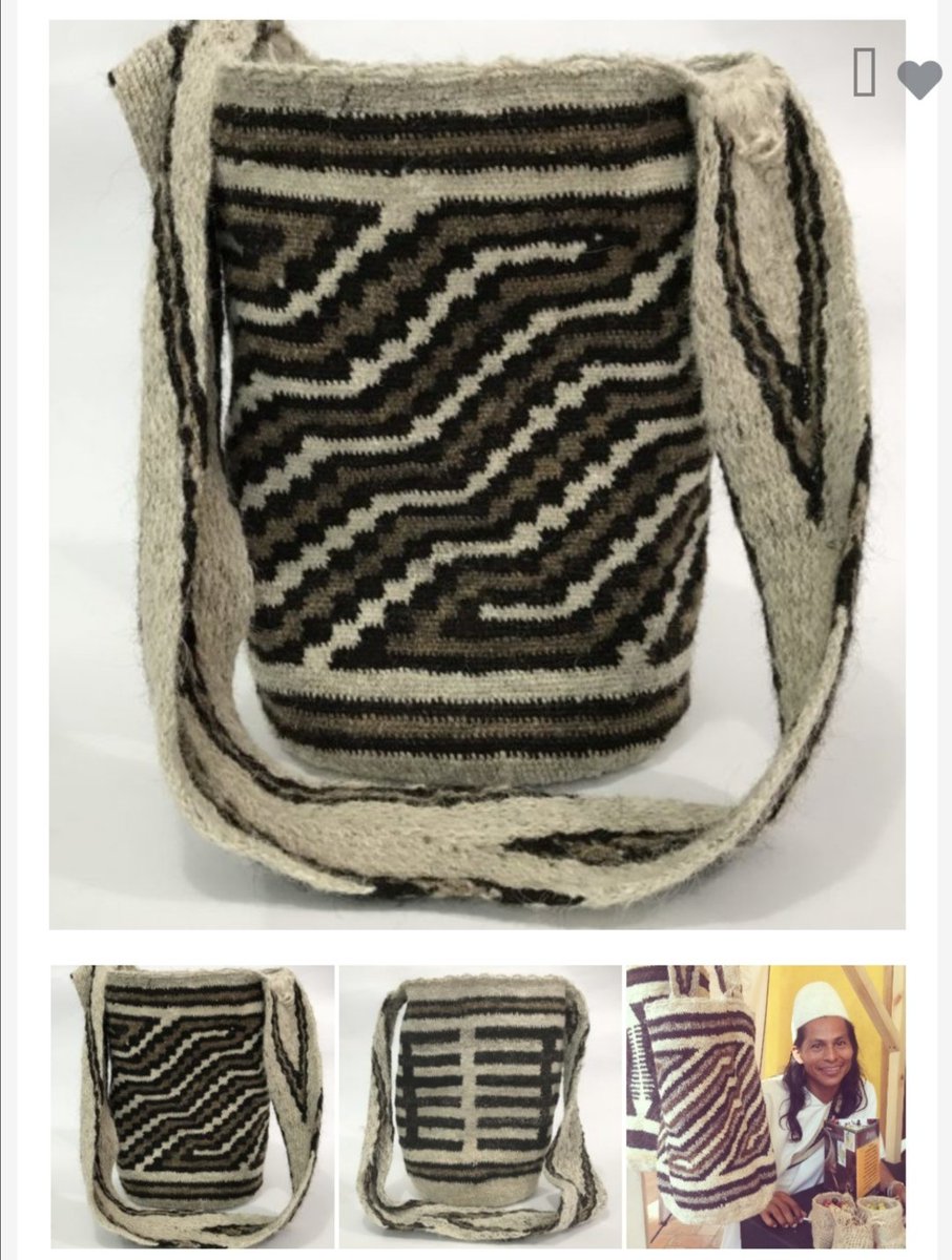 PrinceKaro22's tweet photo. Buenas tardes bellas y bellos, busco una mochila arhuaca muy similar a la imagen, agradecería si me comparten lugares 100% colombianos, pequeños emprendimientos y si son de mujeres perfecto. Gracias https://t.co/hOjjHIRfpZ