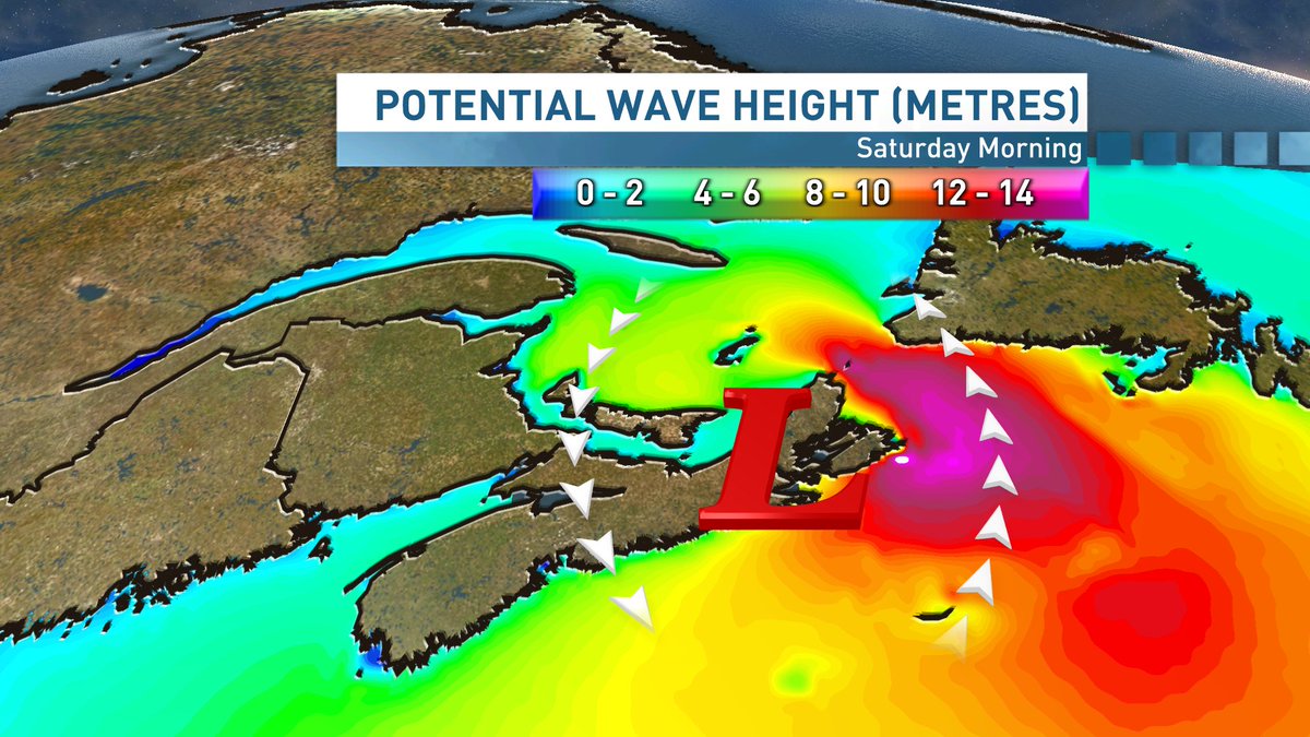 JayScotland's tweet photo. The time to prepare has passed. As #Fiona approaches, conditions will deteriorate this evening. The worst of this storm will be felt overnight and Saturday morning. Conditions will only begin to gradually improve late Saturday afternoon and evening. Here's my #PEI storm timeline. https://t.co/KQapNaEvA2