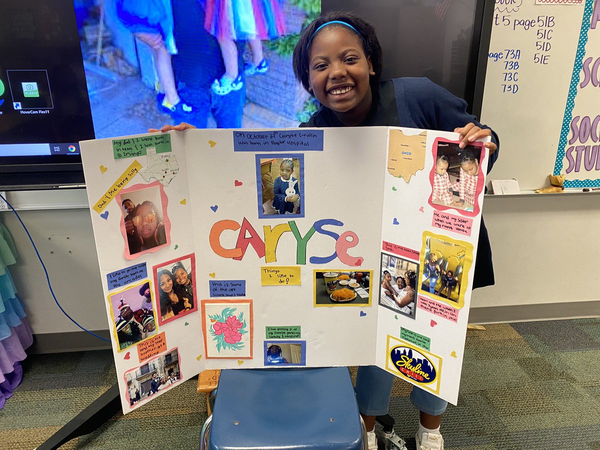 MrsDuranLAV's tweet photo. You know great learning is happening when students are begging to hear more of their classmates’ culture presentations when class is over. We can’t wait to keep sharing about our cultures next week! #cfbproud @LaVillitaElem @LAV4thGrade https://t.co/q2uWYtsQji