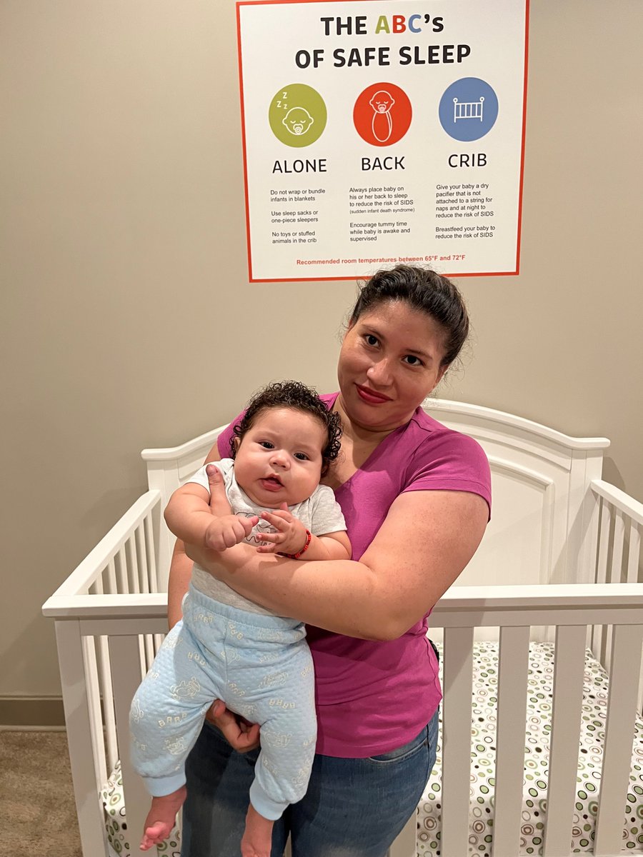 NurtureKC's tweet photo. Partnering with @CharliesHouseKC to spread safe sleep awareness. 🎬Video coming soon!
#SafeSleep #BackIsBest #SafeSleepForBaby #SafeSleepABCs https://t.co/577yixDptw