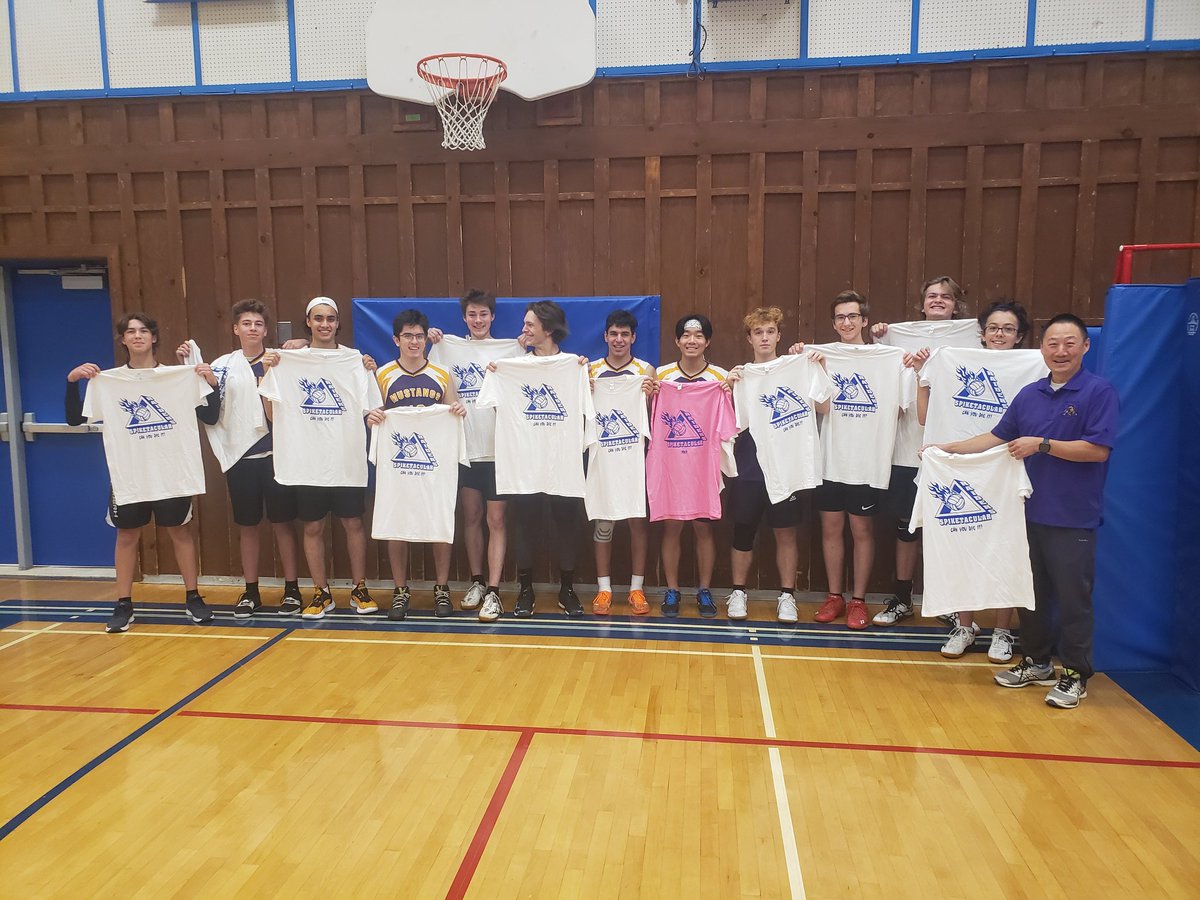 2022 Raiders Spiketacular Champions the Mackenzie Mustangs. Congratulations!