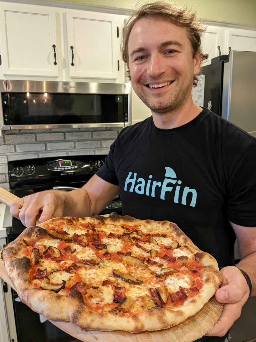 #SharkTank season premiere tonight, so of course I had to make some #Pizza 😁 Good luck to everyone pitching tonight, let's go!!