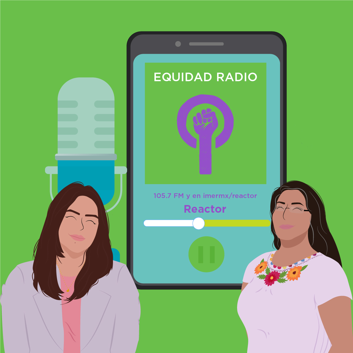 #Mañana 8:30hrs en #EquidadRadio, por Reactor 105.7 FM hablaremos con Jana Vasil’eva de la Coalición por el Derecho al Cuidado Digno y tiempo propio de las Mujeres. Escúchala en: imer.mx/reactor/