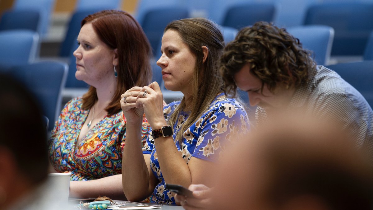UTA Science (@utascience) on Twitter photo Delighted to welcome President Cowley (<a href="/UTAPrezCowley/">Jennifer Cowley</a>) and Provost Brown (<a href="/UTAProvost/">Dr. Tamara L. Brown</a>) to the College of Science Faculty-Staff Meeting.
Grateful for the exchange of ideas and a genuine interest in #MaverickScience from our leadership. Delighted to welcome President Cowley (<a href="/UTAPrezCowley/">Jennifer Cowley</a>) and Provost Brown (<a href="/UTAProvost/">Dr. Tamara L. Brown</a>) to the College of Science Faculty-Staff Meeting.
Grateful for the exchange of ideas and a genuine interest in #MaverickScience from our leadership.