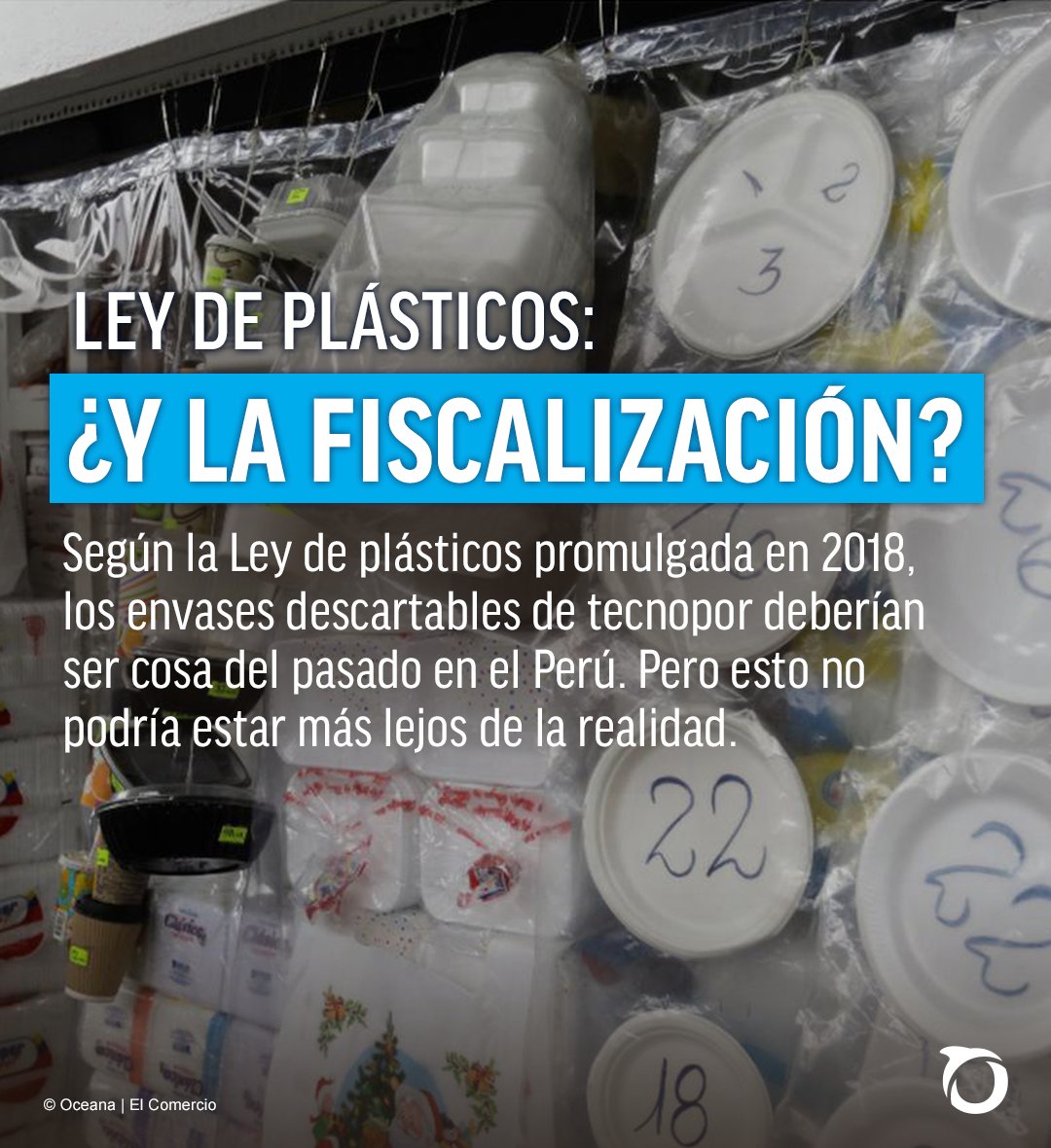 🚫 A pesar de estar prohibidos, más de 80 millones de envases de tecnopor ingresan a nuestro país como contrabando y siguen contaminando ríos y mares. ¿Dónde queda la fiscalización de las autoridades?