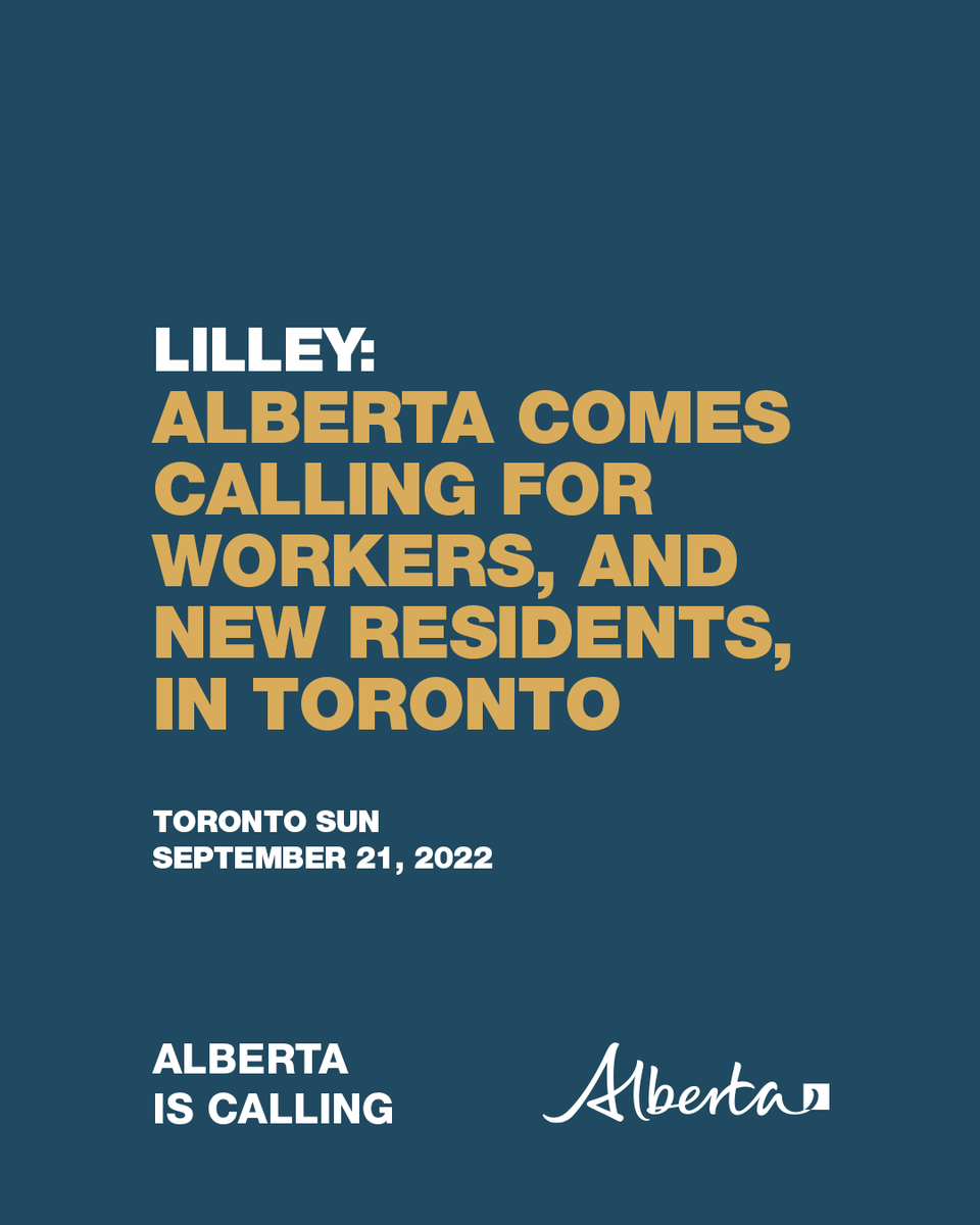 jkenney's tweet photo. “We’ve done the math for a $125,000-a-year employee who lives in the GTA, if they moved to Calgary, after 10 years they are $400,000 better off with the same job and the same kind of house. That is a life-changing difference.” #AlbertaIsCalling
https://t.co/CLTrCduUca https://t.co/gU991vtVXC