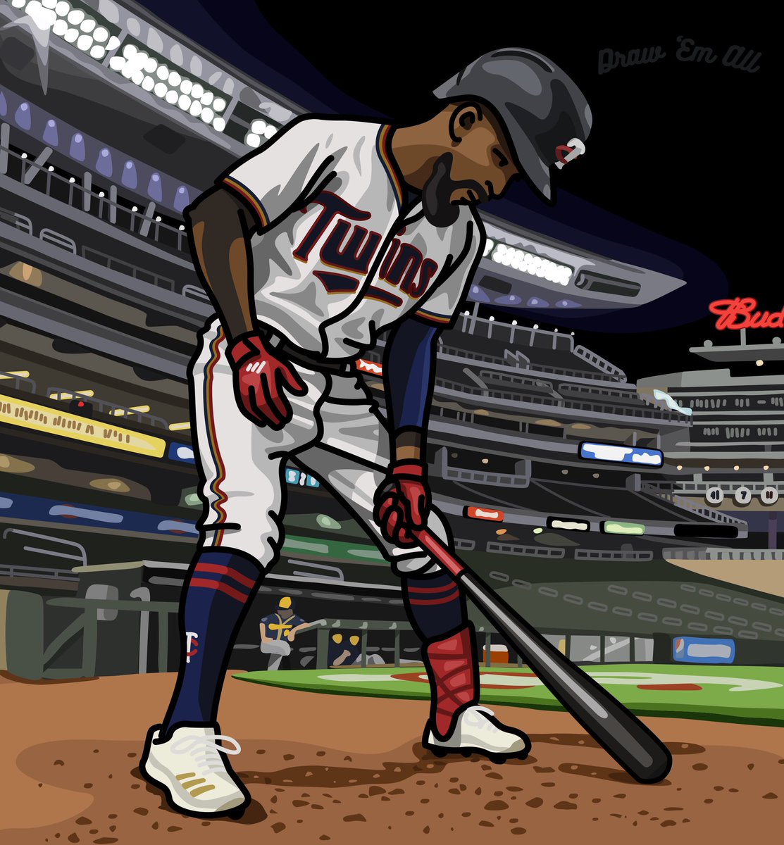 DrawEveryPlayer's tweet photo. @MLBONFOX @DanHayesMLB Terrible news! 😩 https://t.co/3gnvhMbYkB