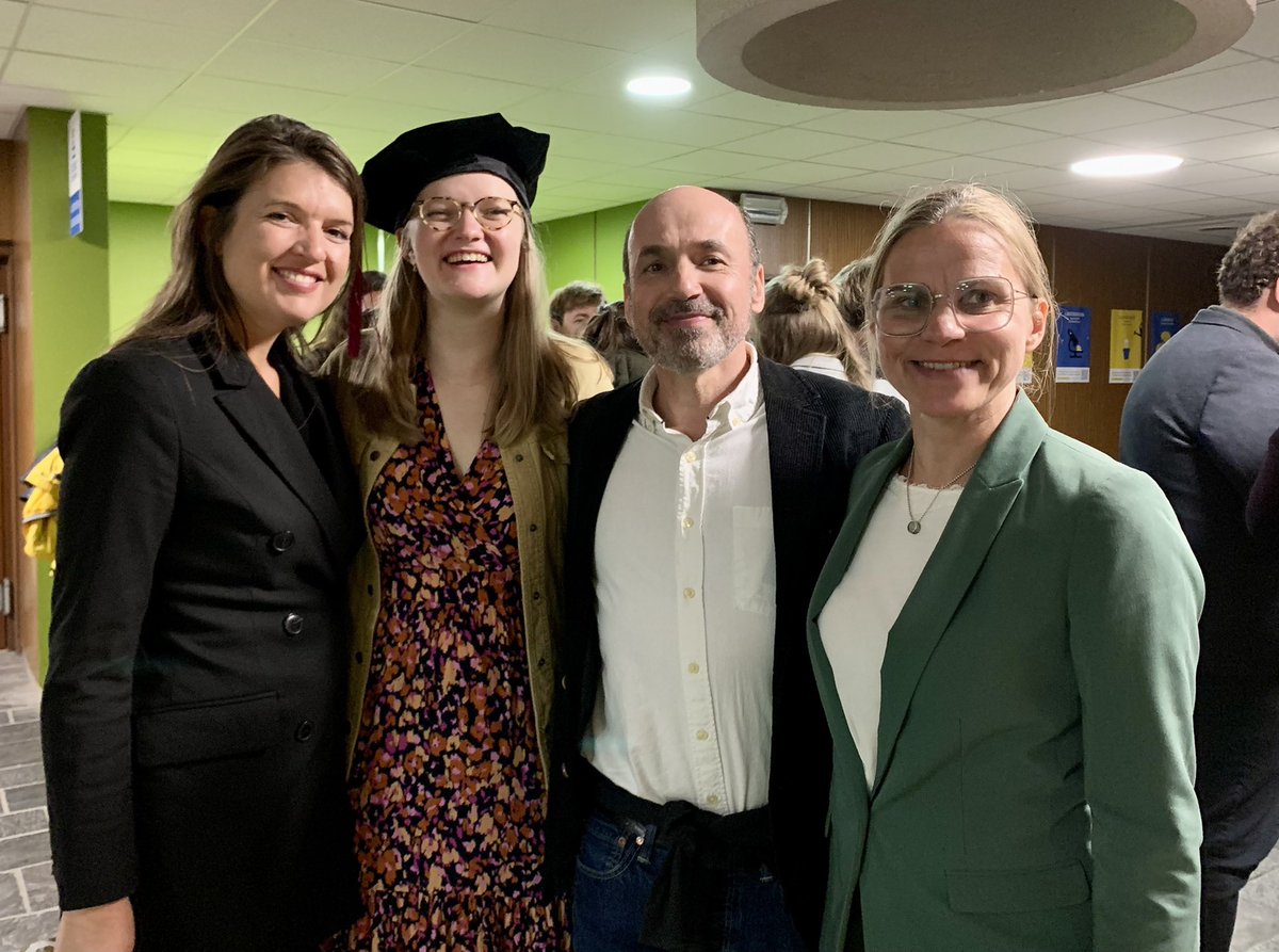 Jiri__Zavadil's tweet photo. Big congratulations Dr Liesel Claeys to a brand new PhD! A great pleasure to be your @IARCWHO co-supervisor with @ihuybrec alongside your @UGent_Pharma principal promotors Profs @saeger_sarah &amp; @MartheDeBoevre. A fruitful collaboration on #mycotoxin exposure and #Cancer #hazard https://t.co/NwPjIa7oL7