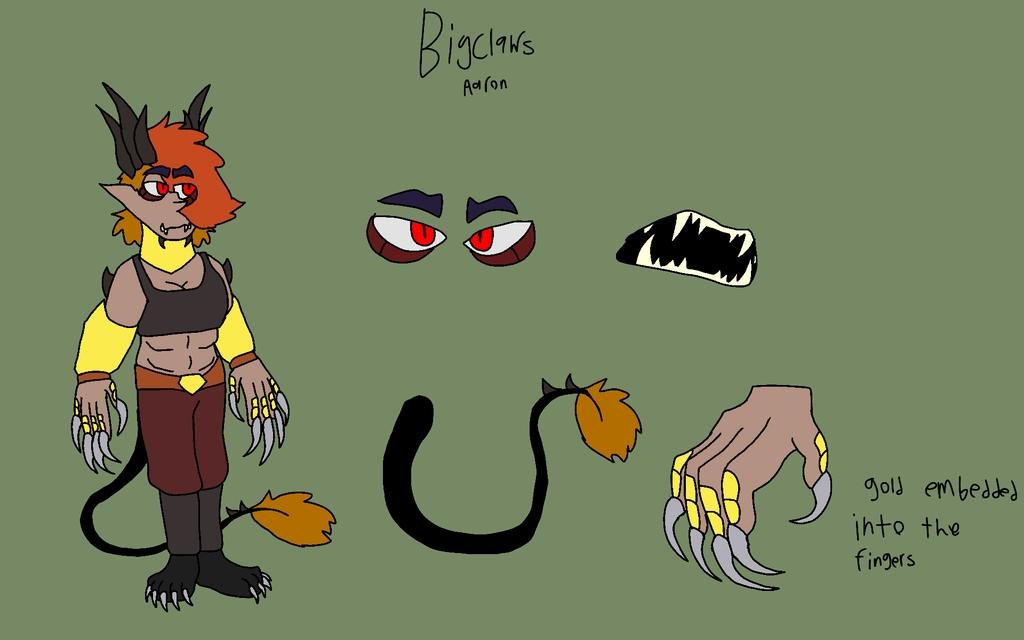 ChaosManiacSim's tweet image. (2/2)

Scaleblaze, warm scales and a firey design

Bigclaws, always working out in some way, is really nice

Flenn, he looks familiar, doesn't he?