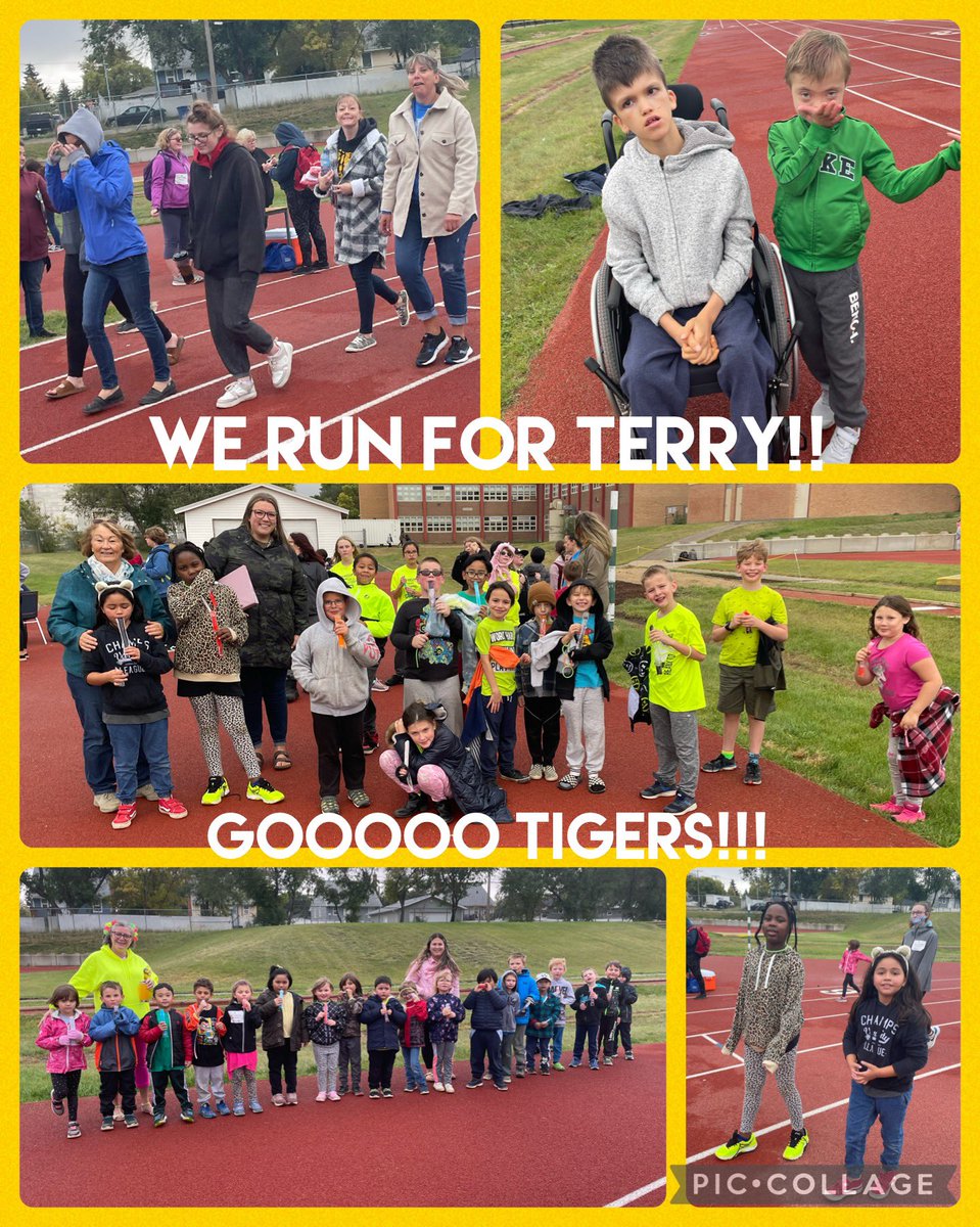 <a href="/RVCIMJ/">Riverview Collegiate</a> &amp; <a href="/Empire_mj/">Empire School Moose Jaw</a>🐅 ran for Terry today!! Like Terry, we keep striving to demonstrate perseverance every single day!