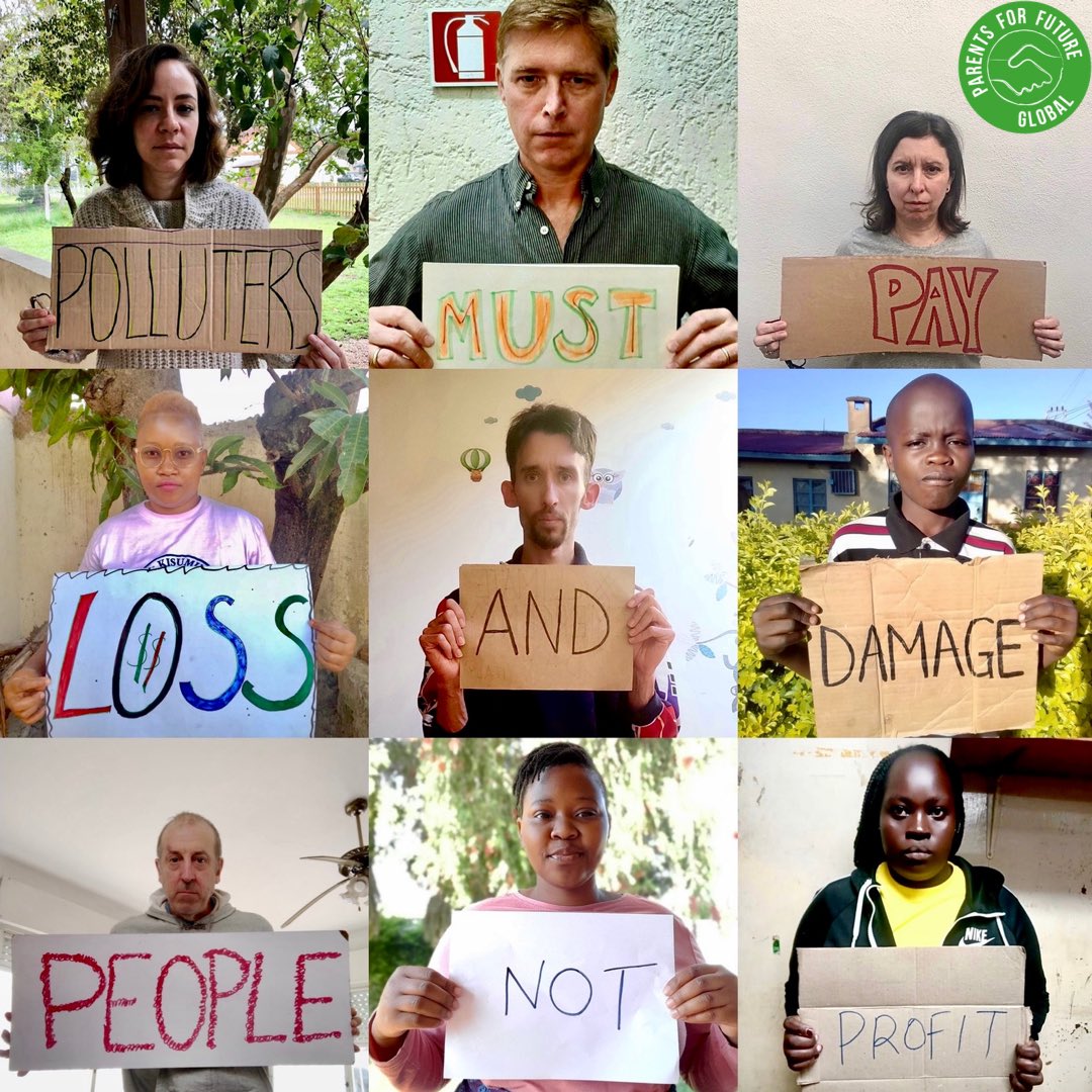 Polluters must pay. 
#LossAndDamage 

We join @Fridays4future for the Global Climate Strike and demand world leaders to prioritise #PeopleNotProfit ! 

We demand that policymakers provide Loss & Damage finance to the communities most affected by the climate crisis.
