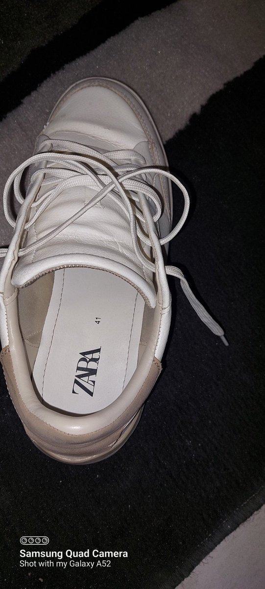 Bought these sneakers <a href="/ZARA/">ZARA</a> century city in August  🚮 mxm😏 I don't even wear them that much. I will never again.