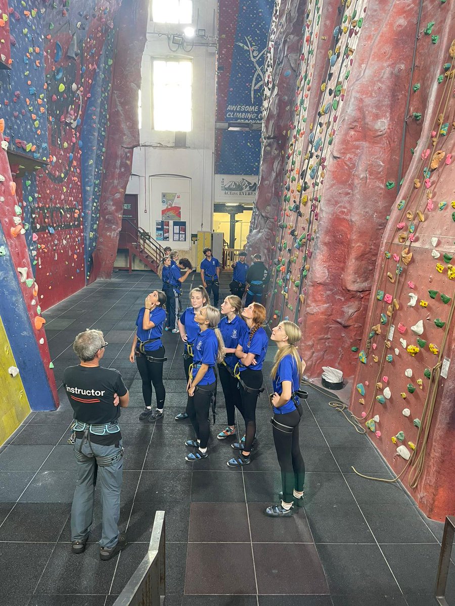 GCSE PE: Our students got their first look at Awsome Walls in Stockport today <a href="/BridgewaterScho/">Bridgewater School</a>