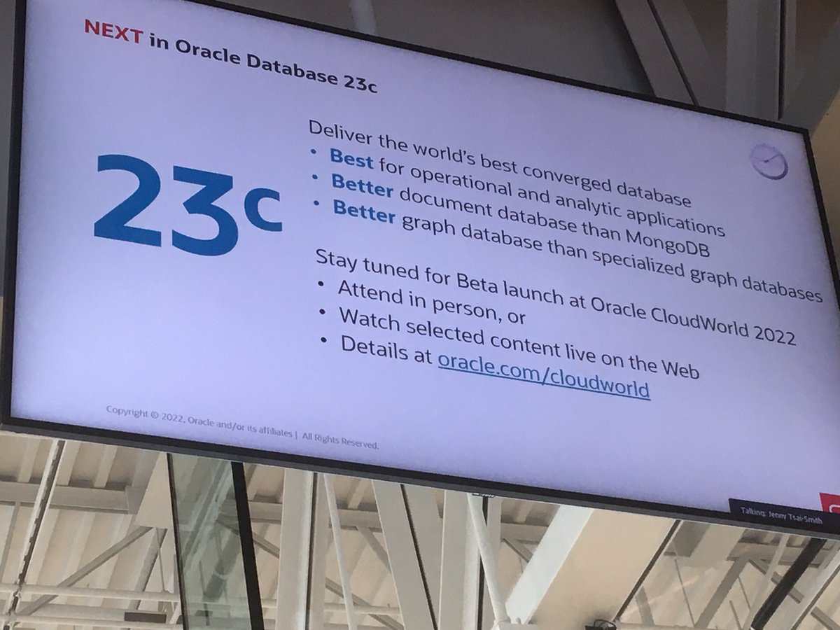 Rich Niemiec (@richniemiec) on Twitter photo Great 19c/21c/23c coming talk by <a href="/jtsaismith/">Jenny Tsai-Smith</a> at COUG/MOUG conference in #Deerfield, IL, North of #Chicago.
#Oracle #database #AWS #Google #oracleace #oracledatabase <a href="/OracleDevs/">Oracle Developers</a> #Snowflake #MySQL #Data #SQL #MySQL #Python #BigData #DBA #java #json #Analytics #ML #developer #AI Great 19c/21c/23c coming talk by <a href="/jtsaismith/">Jenny Tsai-Smith</a> at COUG/MOUG conference in #Deerfield, IL, North of #Chicago.
#Oracle #database #AWS #Google #oracleace #oracledatabase <a href="/OracleDevs/">Oracle Developers</a> #Snowflake #MySQL #Data #SQL #MySQL #Python #BigData #DBA #java #json #Analytics #ML #developer #AI
