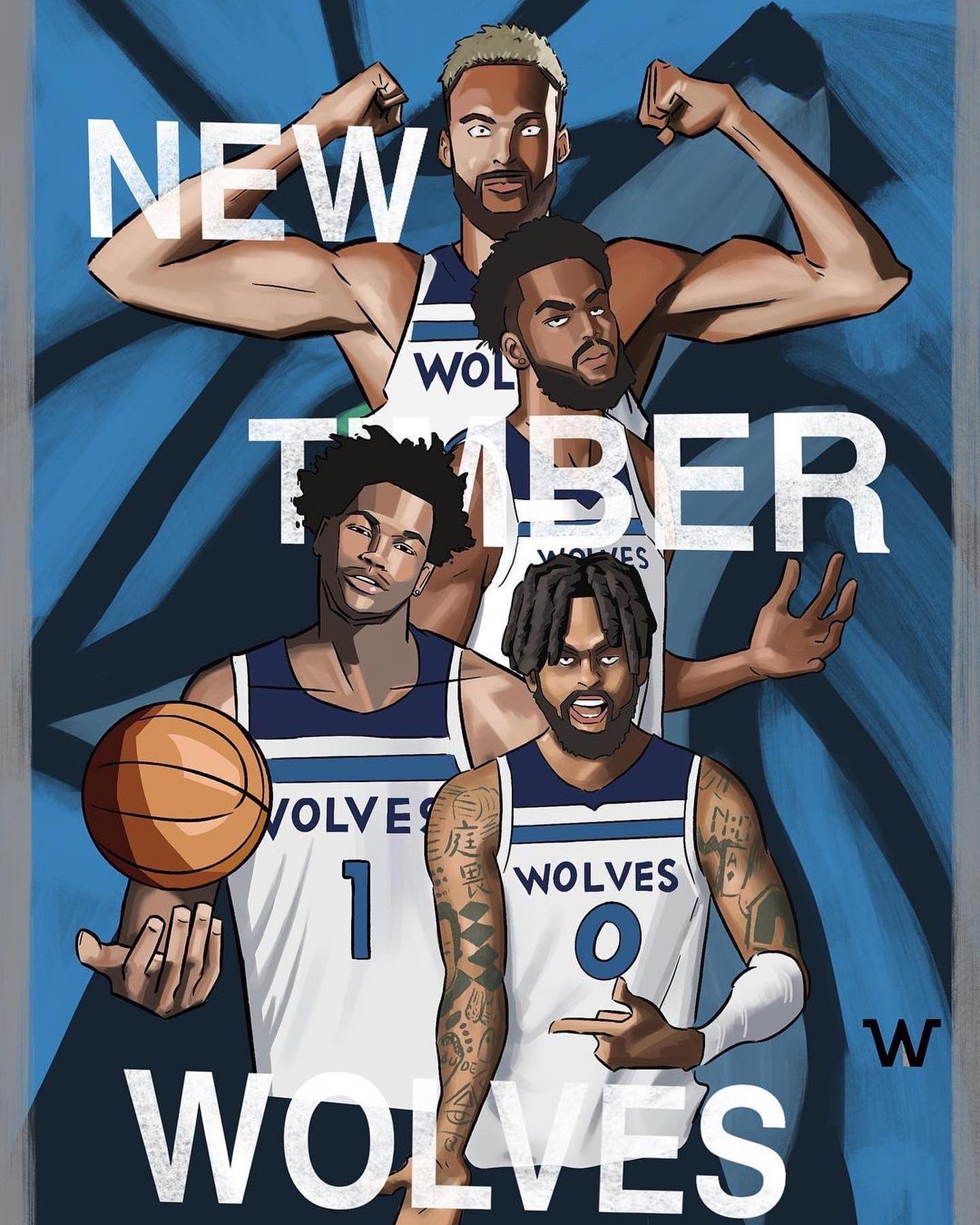 Minnesota Timberwolves on Twitter "ART 🤌 🎨 » IG/wealthonart, kia