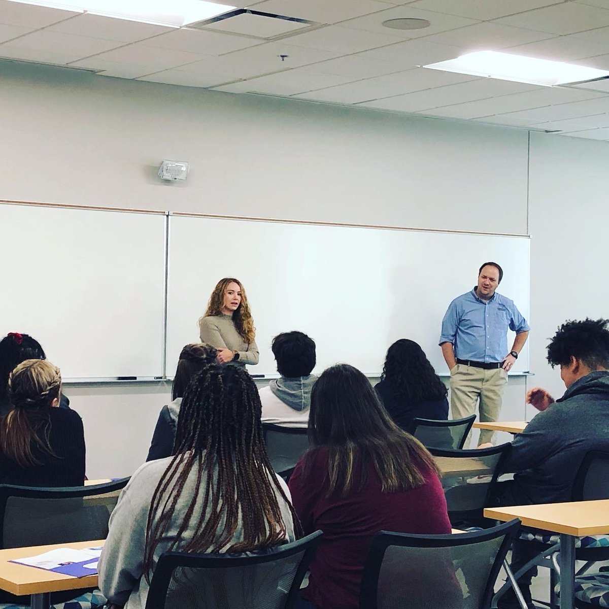 MTSUCJADEPT's tweet photo. CJ major, Haley Hardcastle speaks about her experience  as a student at MTSU and her internship with the ATF. https://t.co/QeOBCq2RpN