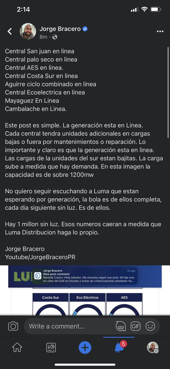 Jorge Bracero PR tweet media