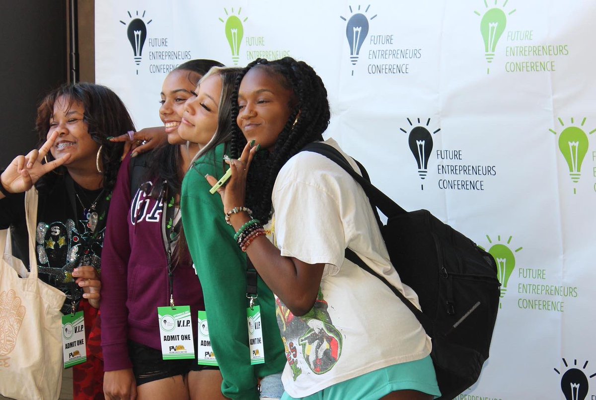 Crenshaw High, <a href="/FremontPath/">Fremont High School</a>, and <a href="/wchestercomets/">WESM</a> all sent to students to attend the <a href="/PVJOBSLA/">PVJOBS</a> #BABYLA  Future Entreprenuers Youth Conference. Students heard inspiring stories from entrepreneurs like #PushmanMitch, <a href="/Sleepis4Suckers/">David Shands</a>, <a href="/HappyIcela/">Happy Ice</a>, Donni Wiggins, and  <a href="/RonneBrown_/">Ronne B</a>.