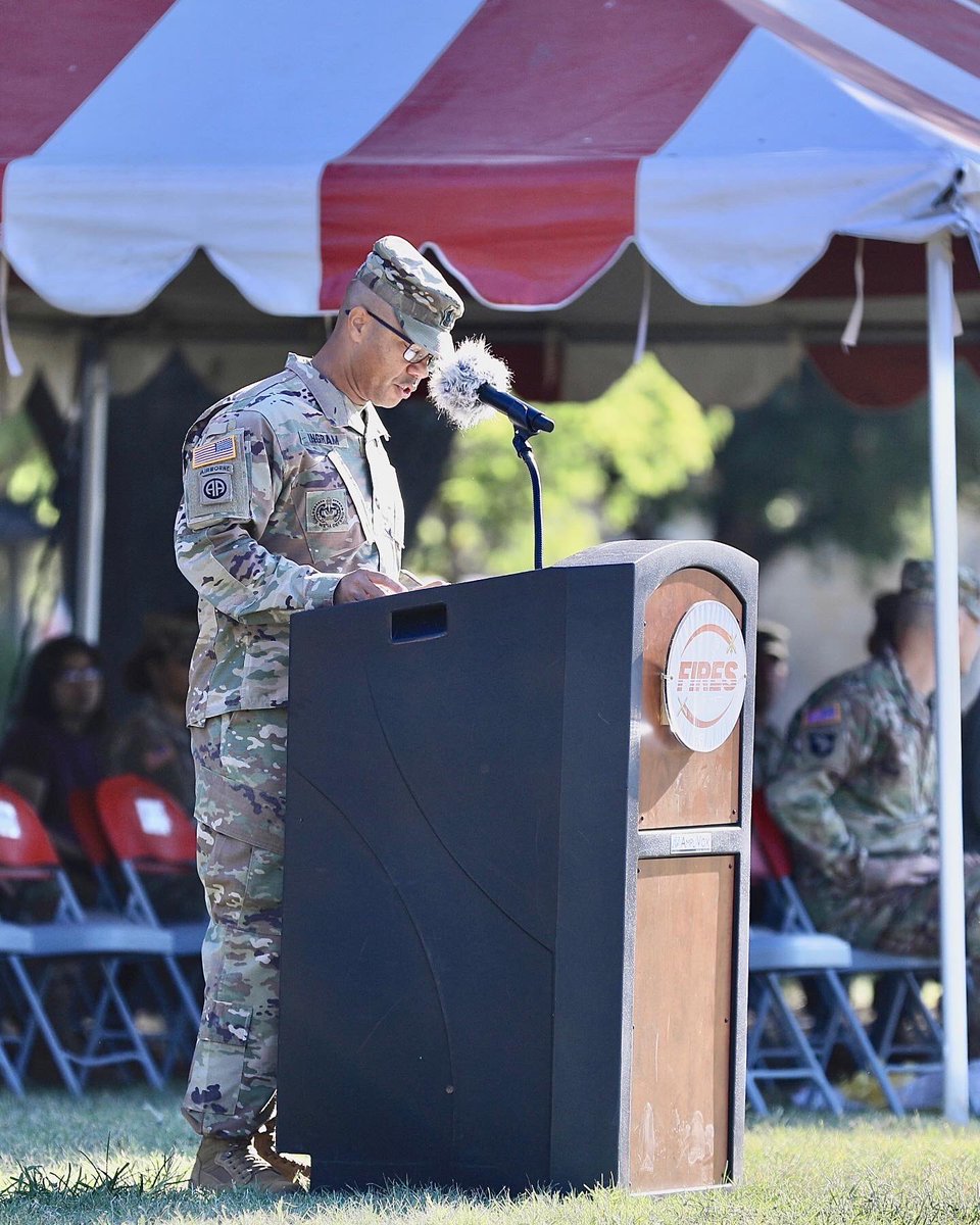 “Duty Not Reward” is more than the BN motto, it is a mentality inculcated by CSM Kelvin Ingram and the leaders of 2-20 FAR, “#deepstrike”. Many thanks to you and your family as we also welcome CSM Lance Clark to the formation. #toughasdiamonds ! @iii_corps @75thFA_D7 @7Fires3