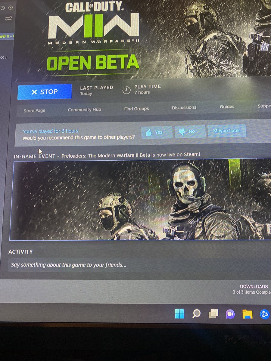 SiSuRp's tweet photo. 7 hours beta don’t work checking for updates…So I restored pC don’t update nothing and finally playing … LMk if it works for u https://t.co/pZ2yetlJA2