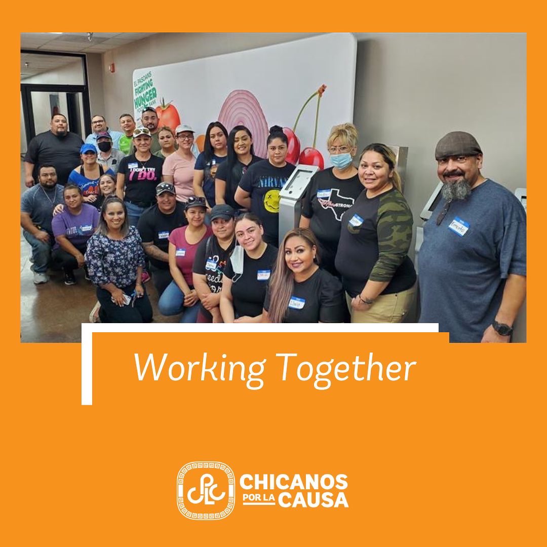 WeAreCPLCTX's tweet photo. CPLC’s Hummingbird Residential Program in El Paso, Texas was excited to have our whole team come out and support fellow nonprofit organization, @EPFightHunger. We look forward to supporting each other in our shared mission of providing high quality services to our community. https://t.co/4QCeZuxQIO