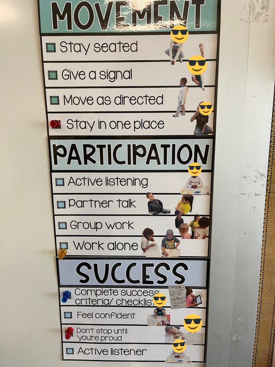 Adrienne Tew, NBCT (@mrstewsteaching) on Twitter photo Inspired by <a href="/GregJWolcott/">Greg Wolcott</a>…using CHAMPS with student modeled pictures to give students clarity on classroom expectations! <a href="/tamsyn78/">tamsyn wilson</a> <a href="/drwilliamsonBES/">Theresa Williamson</a> <a href="/RRothAP/">Rachel Roth</a> <a href="/MsStanton1/">Tyler Stanton</a> Inspired by <a href="/GregJWolcott/">Greg Wolcott</a>…using CHAMPS with student modeled pictures to give students clarity on classroom expectations! <a href="/tamsyn78/">tamsyn wilson</a> <a href="/drwilliamsonBES/">Theresa Williamson</a> <a href="/RRothAP/">Rachel Roth</a> <a href="/MsStanton1/">Tyler Stanton</a>