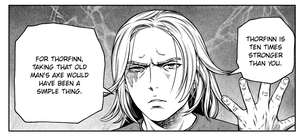 Artoriu46085397's tweet photo. And btw I totally agree with Hild's math here #vinlandsaga #chapter197 https://t.co/BpceaQWop2