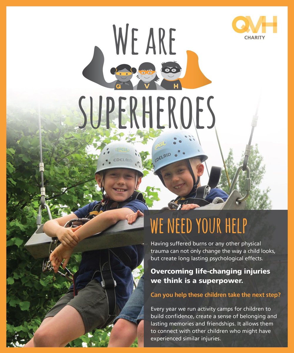HamiltonsEG's tweet photo. This year I am trying to raise money to send children who have been burnt or suffered trauma on a summer camp trip. 
For just a £20 donation I am giving away a FREE photo shoot and one image (worth £95). The shoot can be of babies, children, families or even dogs. @QVHcharity https://t.co/d2dtDhIpAz
