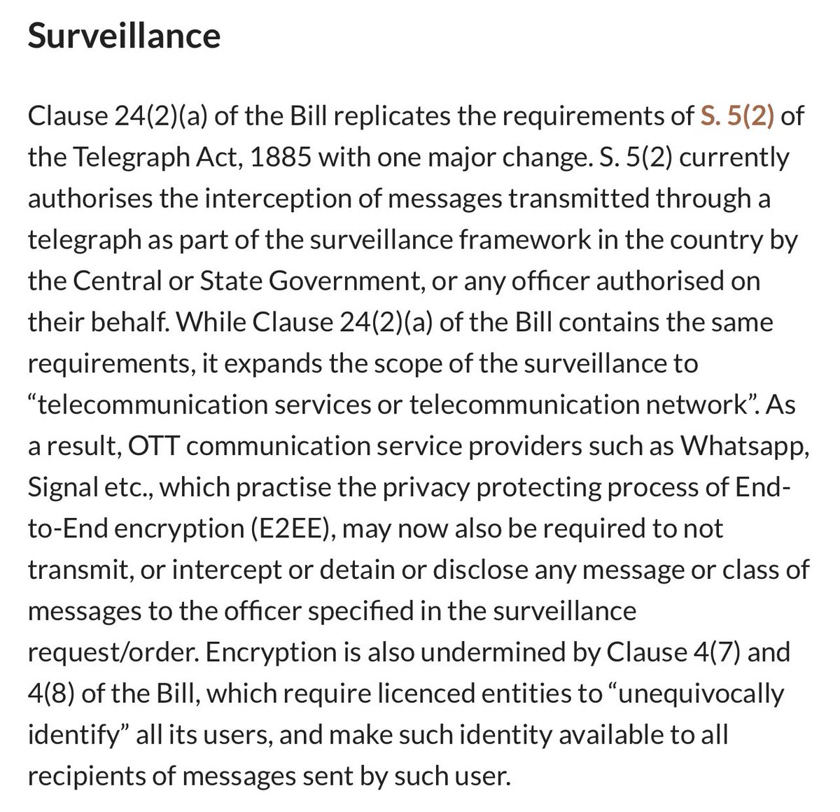matthew_d_green's tweet photo. India is debating new licensing legislation that could mandate that end-to-end encrypted messengers (like WhatsApp and Signal) must include decryption capabilities. https://t.co/NNk4Fb6fuJ https://t.co/eMS4vp9YZm