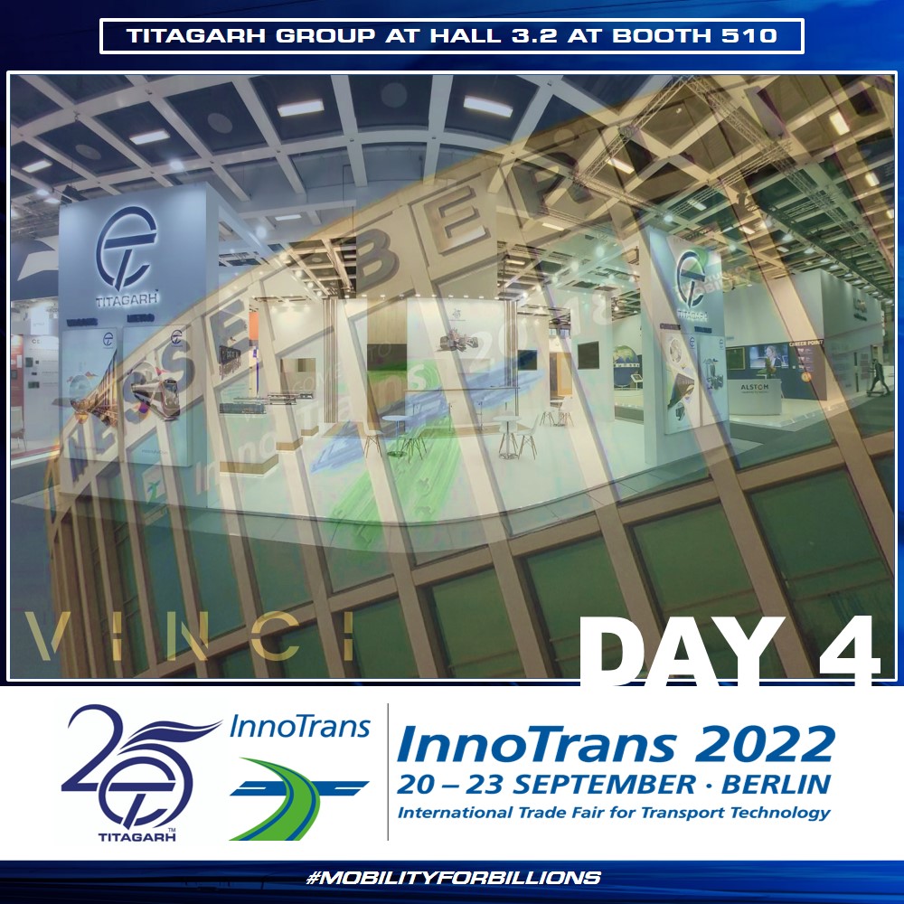 We would like extend our thanks to all the visitors for stopping by and making #InnoTrans2022 a success for Titagarh Group!

#MobilityForBillions
#InnoTrans2022
#Titagarh
#MakefortheWorld
#titagarhproud
#Berlin
#germany