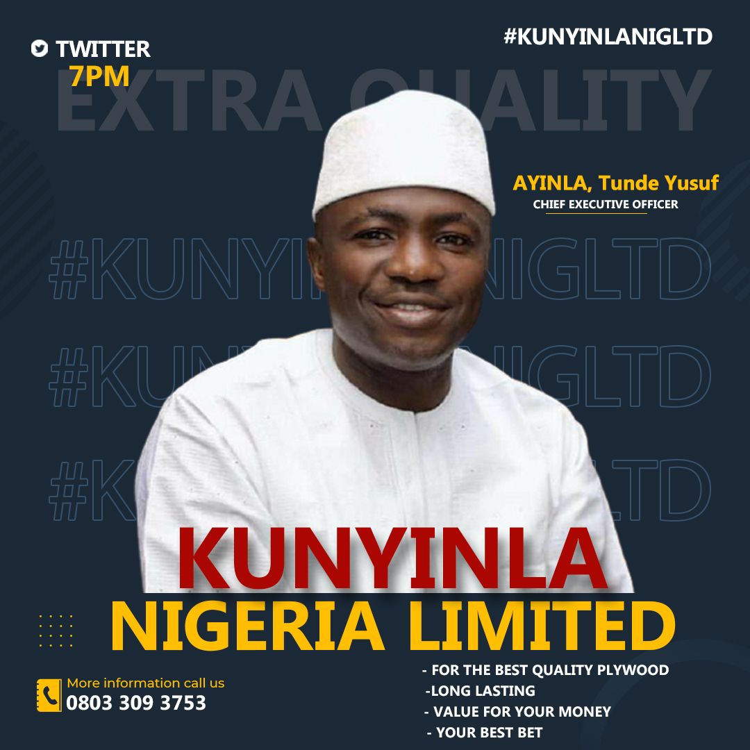omoiyaeleja_01's tweet photo. Best plywood in Nigeria.
#KunyinlaNIGLTD 
#President 
#aishabuhari
#TinubuShettima2023 https://t.co/8s2Xq0fJdG