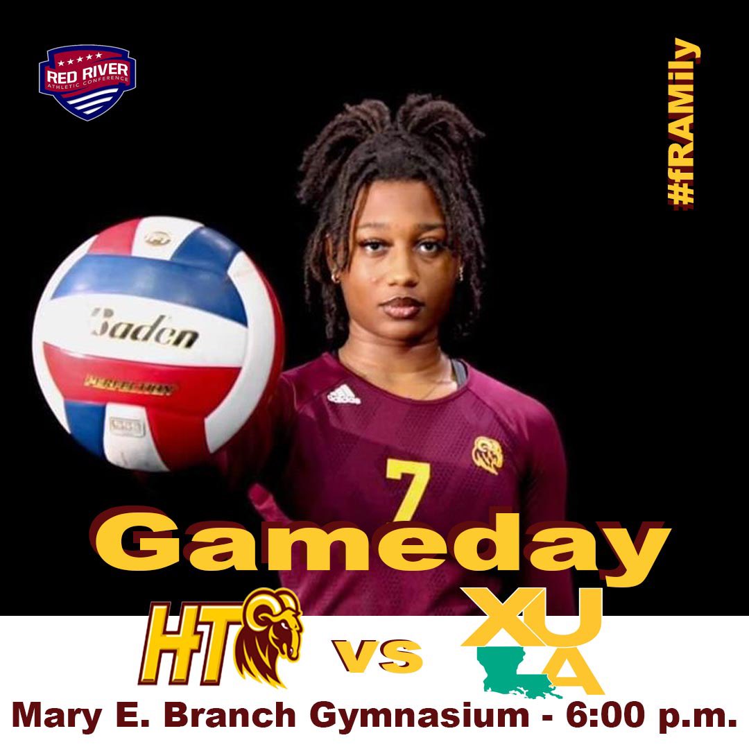 HTRamsAthletics's tweet image. #fRAMily it’s game day for your Lady Rams volleyball team
🆚 Xavier University of Louisiana 
📍 Austin, TX
🏟 Mary E. Branch Gymnasium
⌚️ 6:00 p.m.
📺 bit.ly/3qQibuS
📊 bit.ly/3C2vb7a
#RamUp #HTisIDEAL #CultureOfExcellence