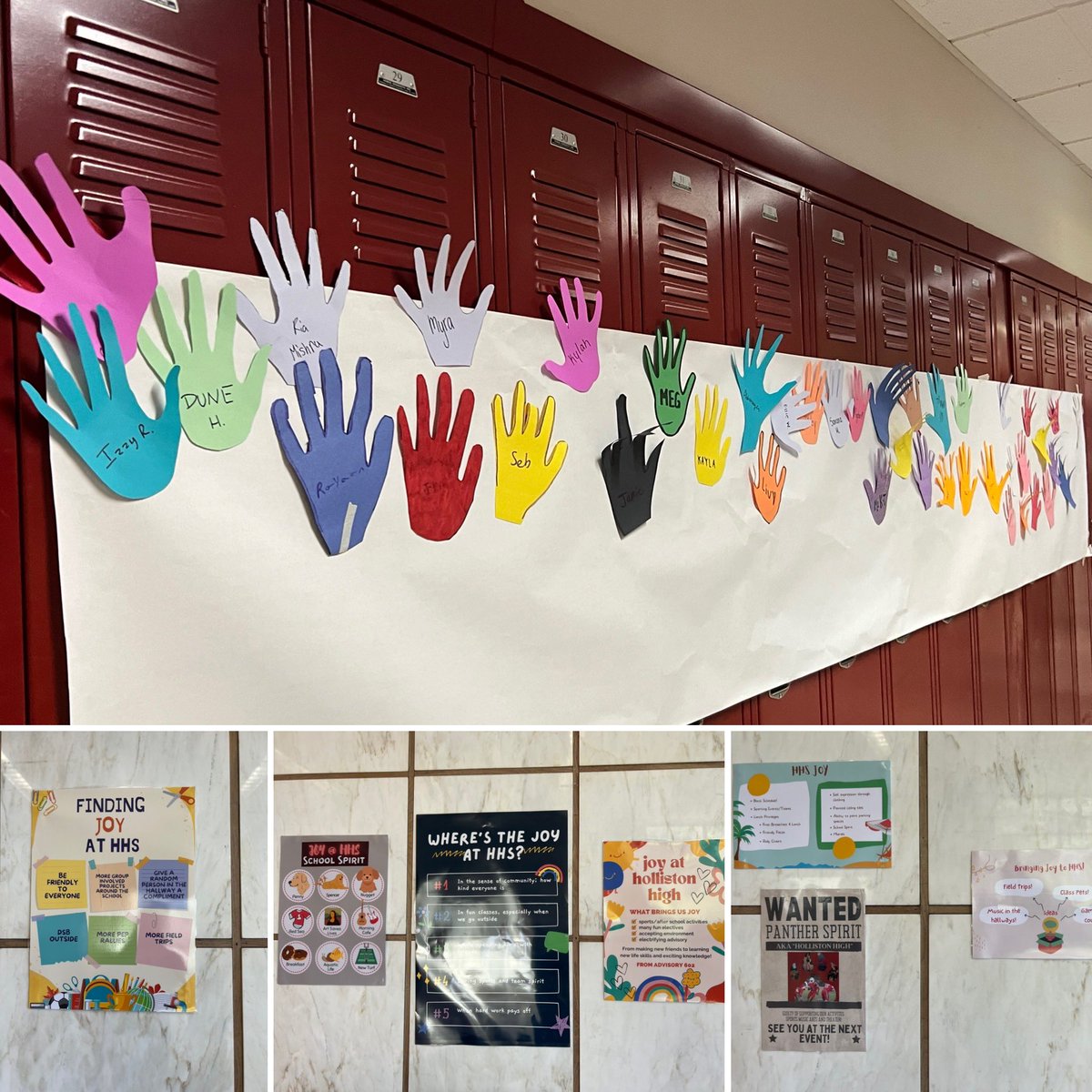 Amazing Friday Advisory #CelebratingHolliston &amp; representing #JOY as we approach homecoming next week #HHSAdvisory #Reimagined <a href="/HollistonHigh/">Holliston High</a>