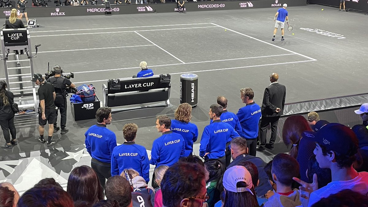 njw499's tweet photo. Never. Give. Up! Half an hour ago I had no ticket! Federer! Nadal! @LaverCup #Feddal #Federer #nadal #LaverCup https://t.co/Wz7zur7a0X