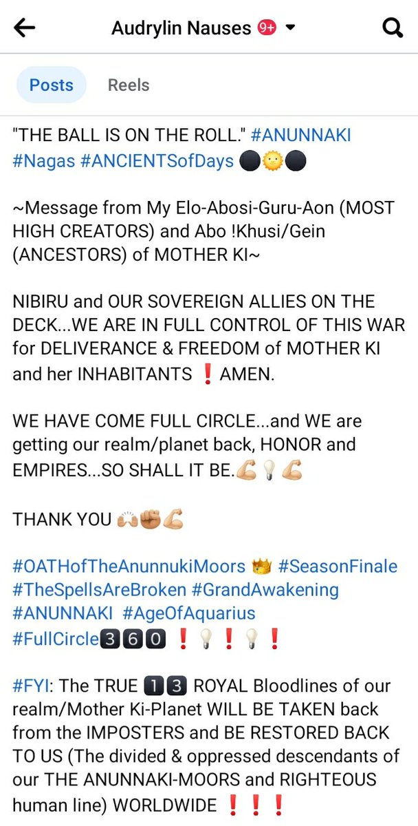 soul_frequency's tweet photo. 2️⃣3️⃣0️⃣9️⃣2️⃣0️⃣2️⃣2️⃣:
LOYALTY IN MY BODY - BLOOD, SOUL AND SPIRIT❗#SEDNA🔥
#LibraSeason ⚖👑⚖
#HatSHEpsut 🔥👑🔥
#FULLCIRCLE
3️⃣6️⃣0️⃣12-POINTED STAR⚖
#OGDOADOFKHUMNU #SEDNA #ENNEADOFON #ANUNNAKI #RA #MOORS #KRSTS #HATSHEPSUT #ANCESTORS #ATLANTIS #BEAUTIFUL7️⃣
#Empress👑
#DFE🔥 https://t.co/3XLzF5ST4L