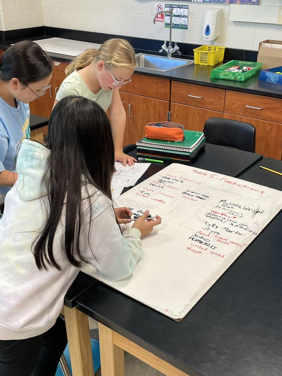 sschymick's tweet photo. The scientists in Mrs. Smiler’s class did a great job sharing their evidence based theories on how an infectious disease started. #VHunited #learnRCS https://t.co/VXRk2tvMz6