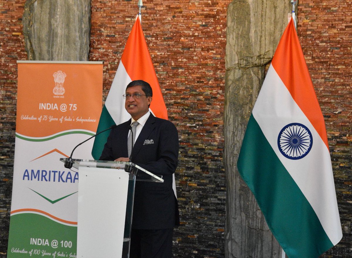 IndiaUNGeneva's tweet photo. Today @IndiaUNGeneva &amp; @IndiainSwiss co-hosted an exhibition of rare and precious photographs of Mahatama Gandhi, taken by photographer Kulwant Roy, sharing a slice of the life which inspired a nation and the world! 
#AzadiKaAmritMahotsav 
#IndiaInTheAlps https://t.co/oIWgzJlBkQ