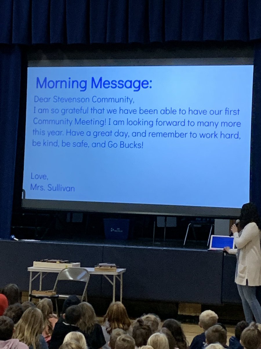 sullivan_teach's tweet photo. It was a day filled with community building! We started the day with our first building wide Community Meeting, and then I was able to join our second graders and kindergartners for buddies! #secommunity #belongingmatters https://t.co/8o4l601ikM