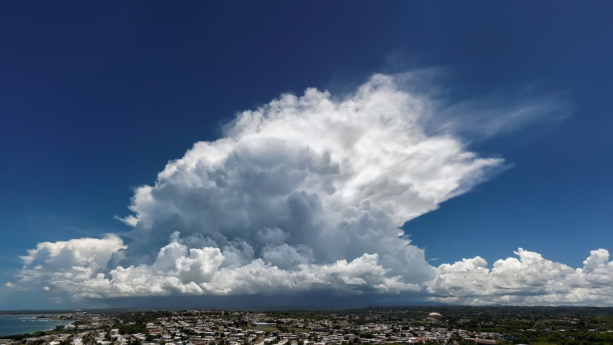 carlos_gotay's tweet photo. El presagio de lo que venía - The harbinger of things to come
#arecibo #puertorico #tormenta #storm #sky #clouds #cumulonimbus #beautyinnature #nature #naturephotography #naturelovers #picoftheday #photooftheday #moody #weather #tutiempo @adamonzon @DeborahTiempo @slopeztiempo https://t.co/PomsUYxRbt