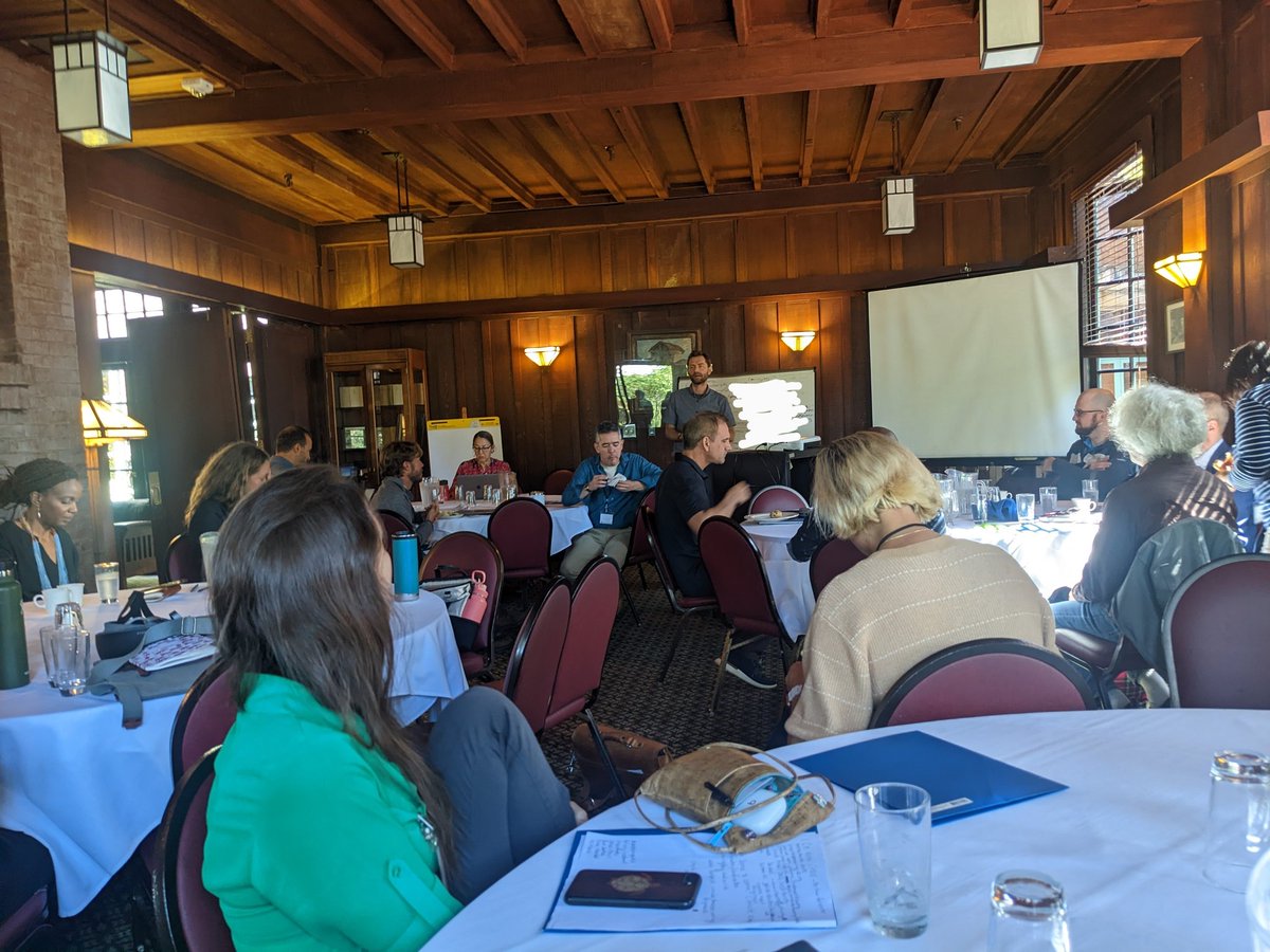 BzGEO's tweet photo. [We assume the following is not covered under #FrieNDA] Dr. @CBoettig just said of the ongoing #DS4E Summit:

"We are seeking #impacts, *not* impact factors." 🤔 It's definitely something for us in the #EO 🛰️ space to consider.
https://t.co/QIEHDiaerZ https://t.co/DyaNd20TH0