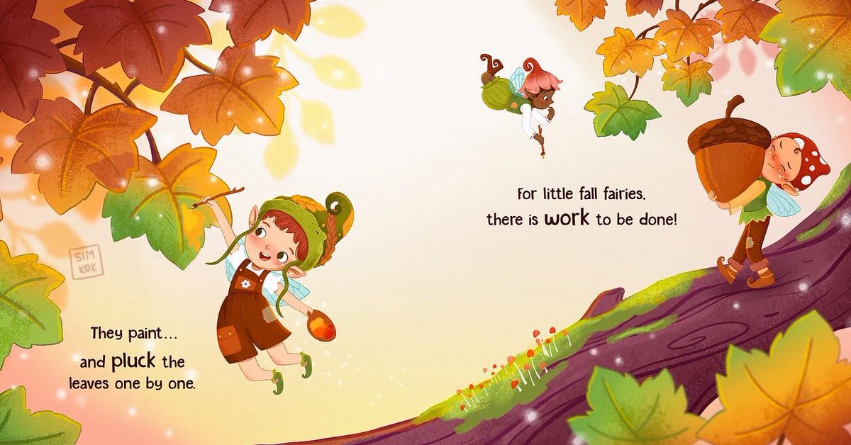 simonnkok's tweet photo. @FizOsborne Our little fall fairies are hard at work 🍁🍂 https://t.co/G8NEtDKIeP