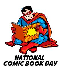SJHSLibraryLC's tweet image. Sunday Sept. 25th is National Comic Book Day!! To celebrate, check out a graphic novel or manga title next week and get a surprise!

#HCSLibraryMedia
#SJHSSharks